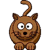 Cartoon cat