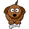 Cartoon dog