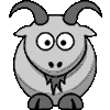 Cartoon goat