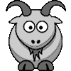 Cartoon goat